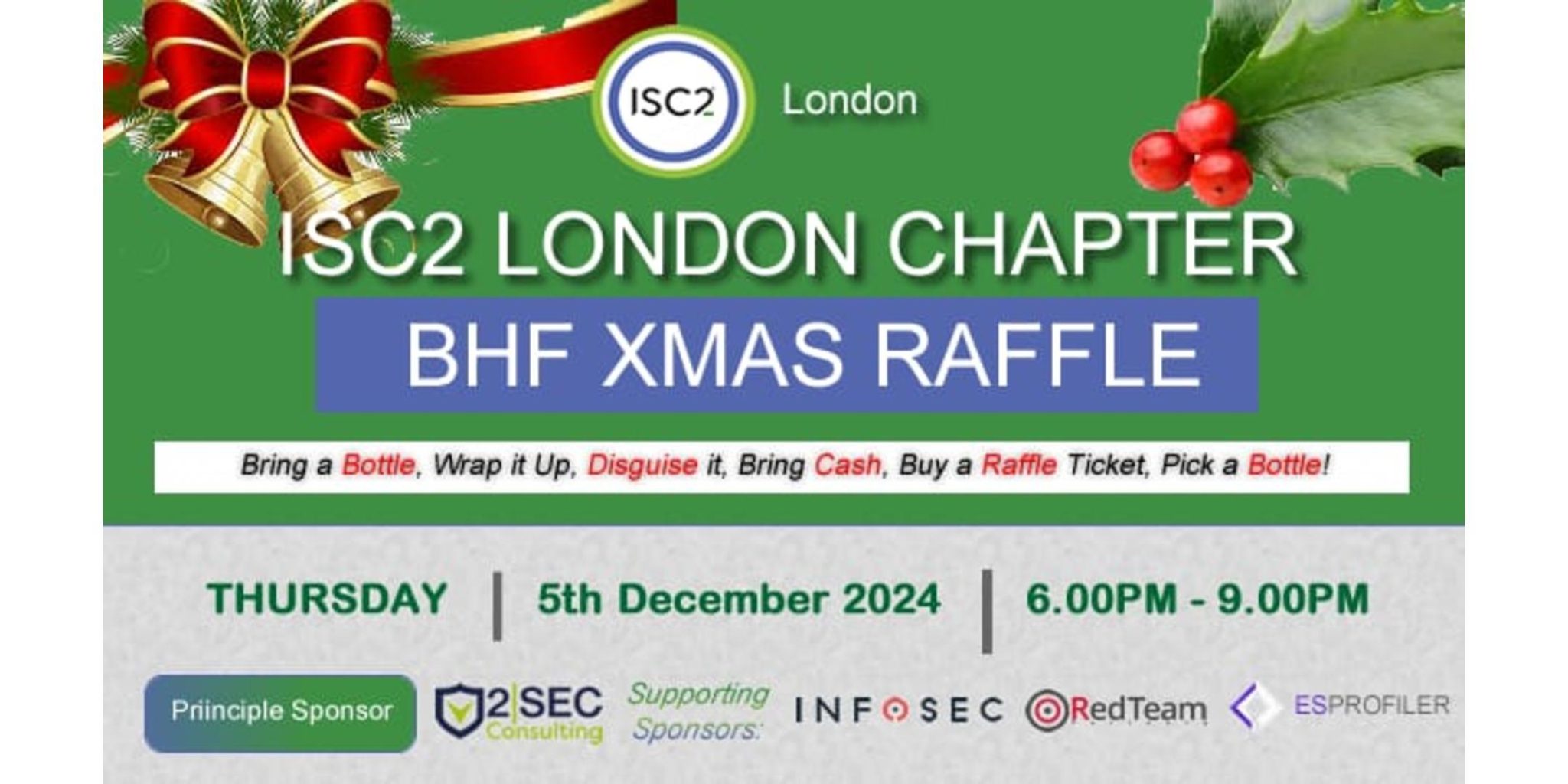 British Raffle British Heart Foundation (BHF) End of Year Raffle | ISC2 London Chapter